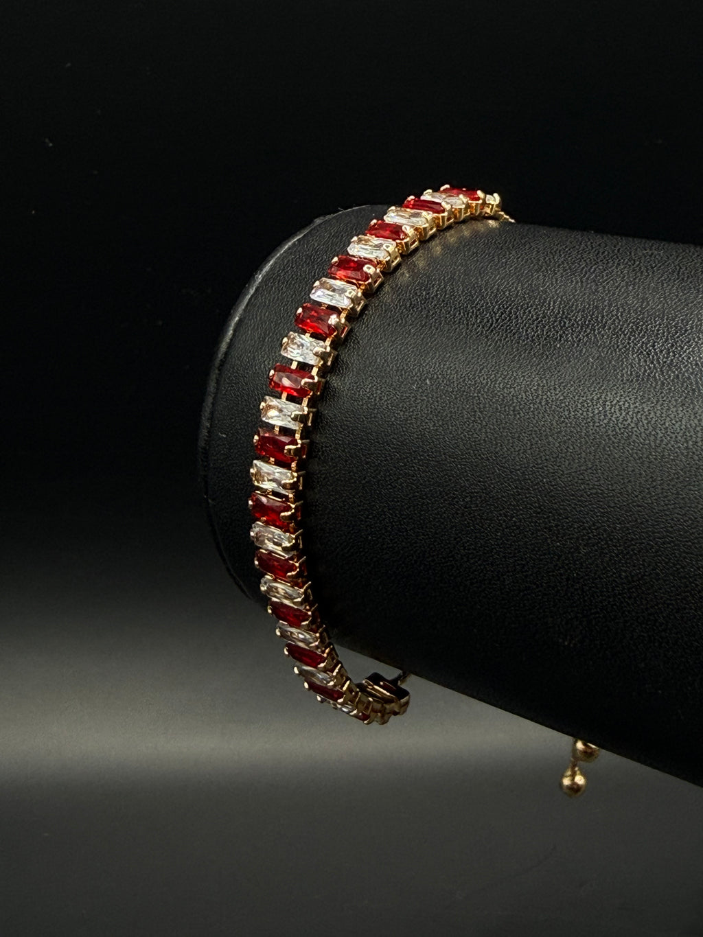 Pulso Baguette Ajustable Zirconias