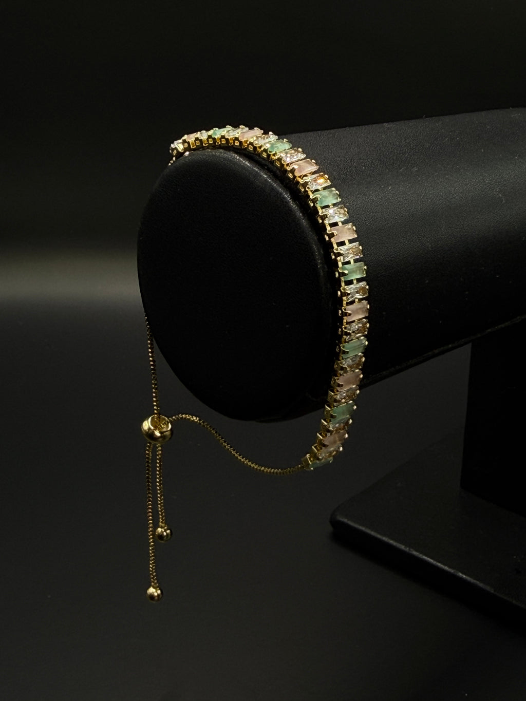 Pulso Baguette Ajustable Zirconias