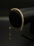 Pulso Baguette Ajustable Zirconias