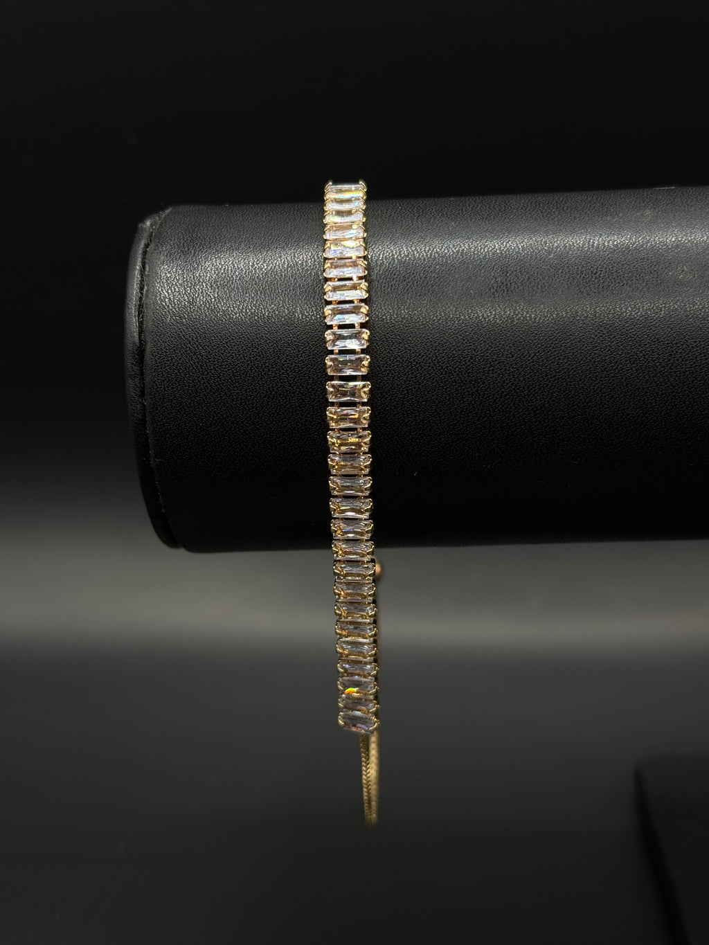 Pulso Baguette Ajustable Zirconias