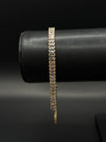 Pulso Baguette Ajustable Zirconias