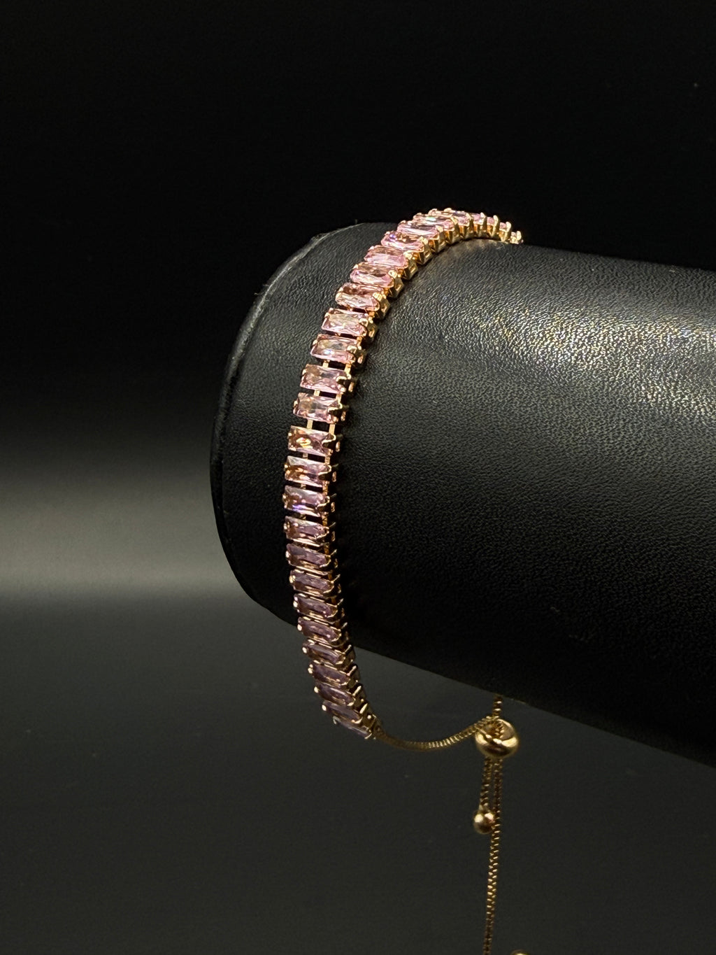 Pulso Baguette Ajustable Zirconias