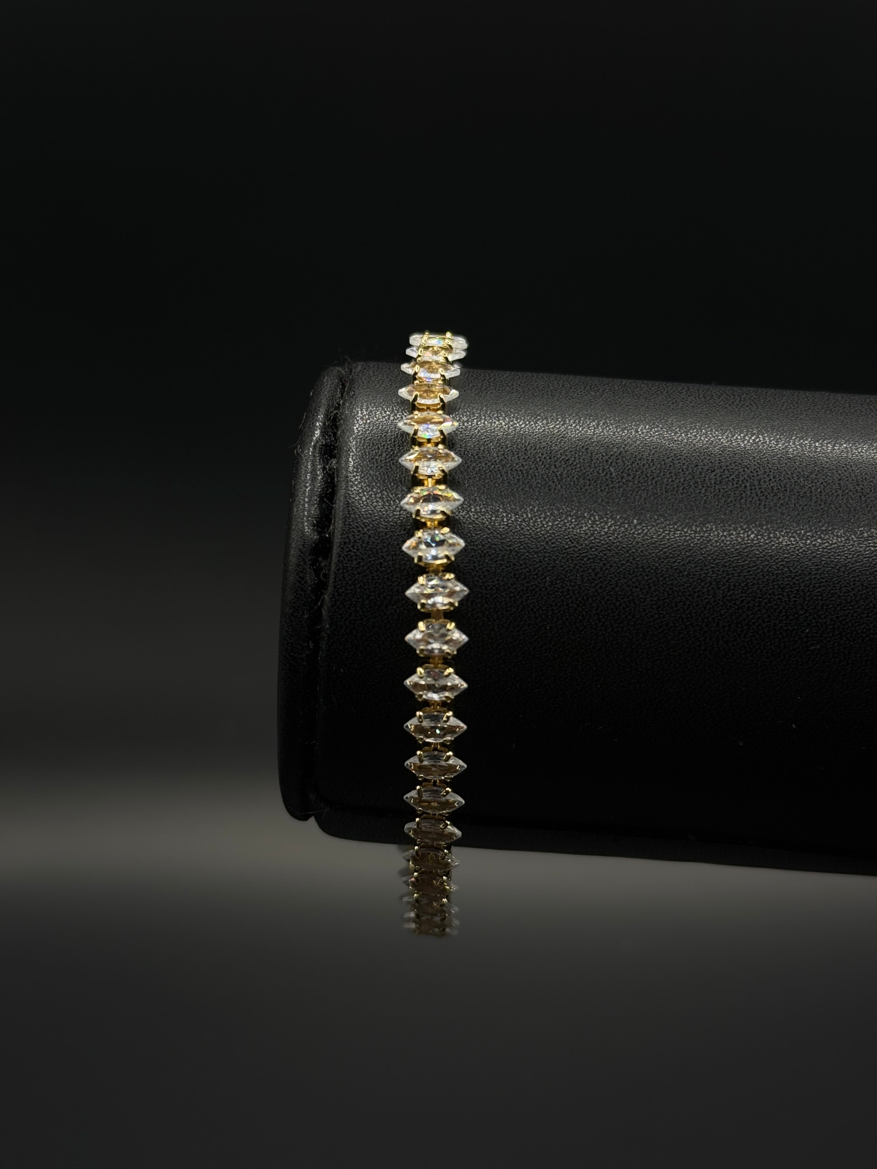 Pulso Baguette Oro Laminado