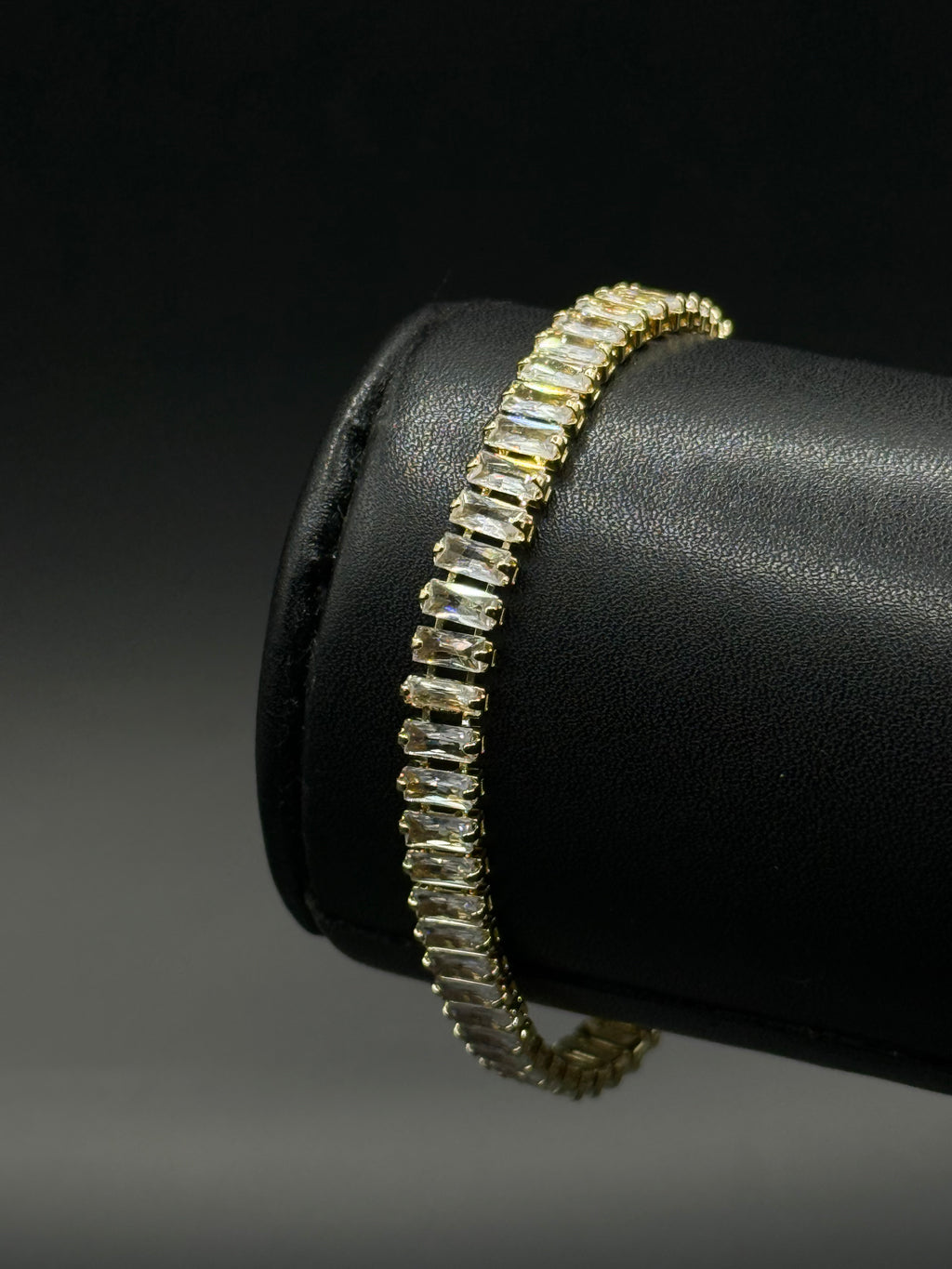 Pulso Baguette de Oro Laminado