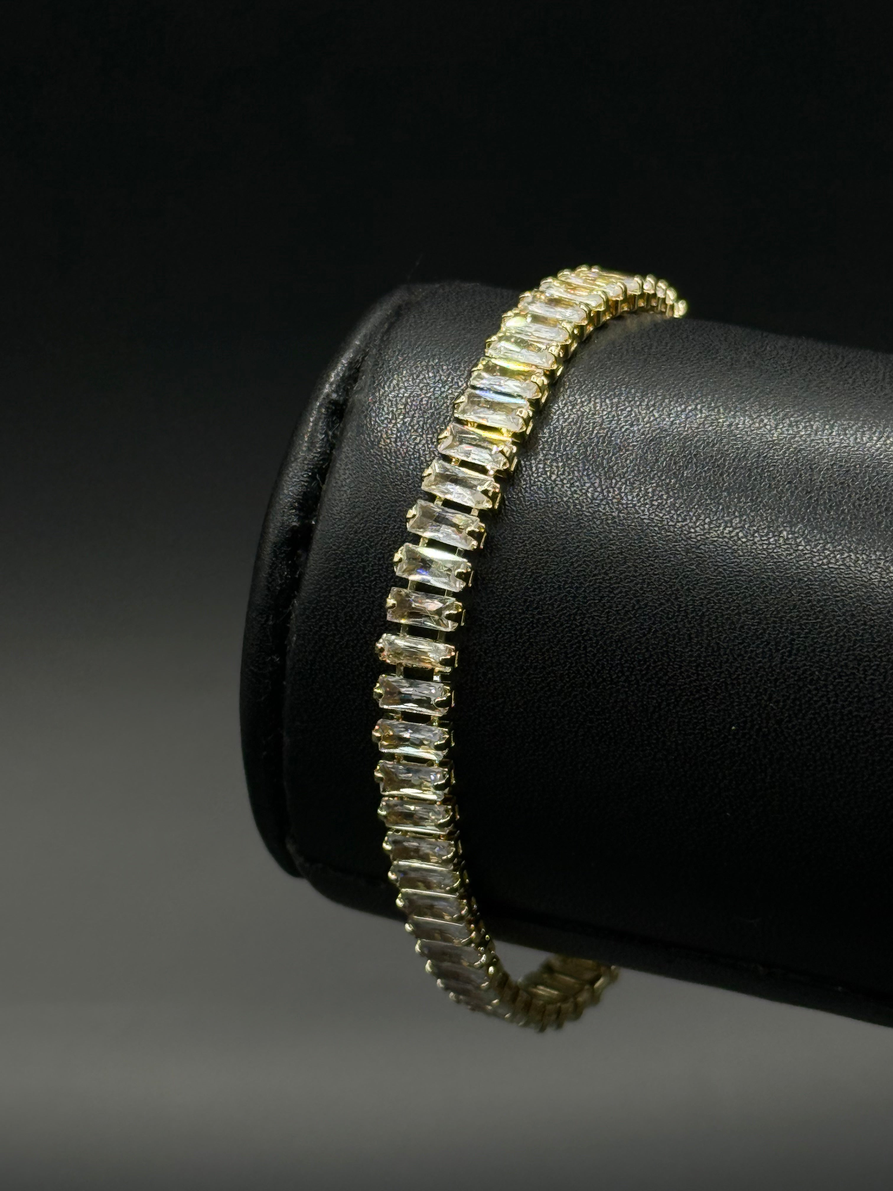 Pulso Baguette de Oro Laminado