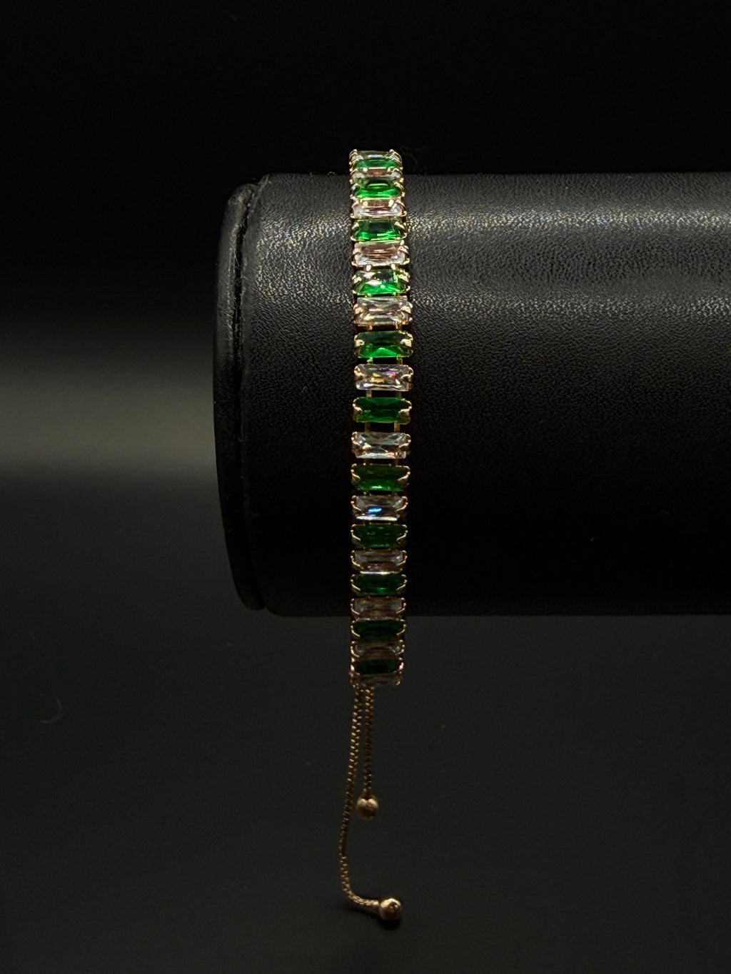 Pulso Baguette Ajustable Zirconias