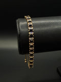 Pulso Baguette Ajustable Zirconias