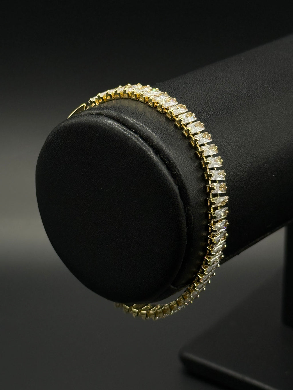 Pulso Baguette de Oro Laminado