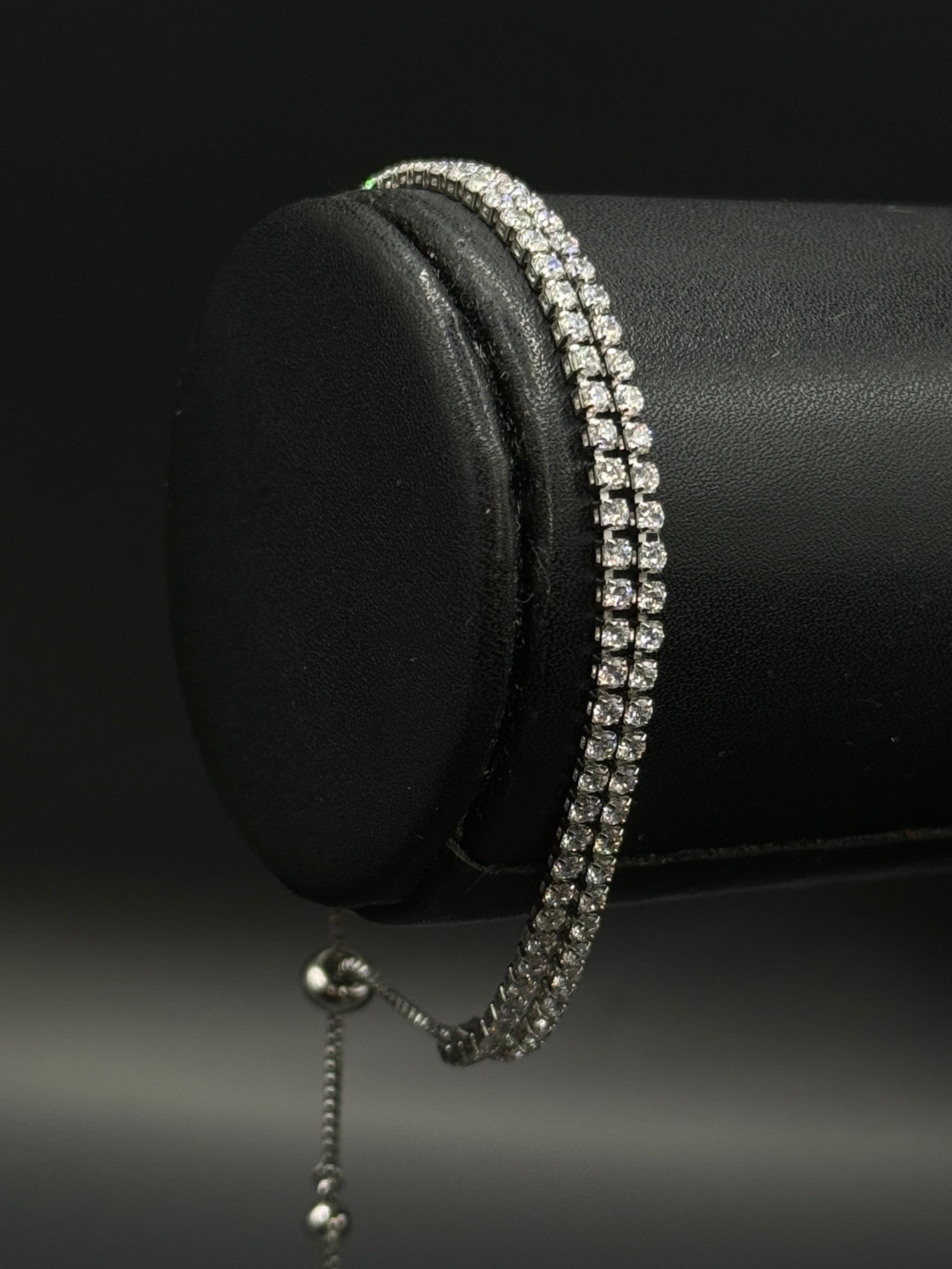 Pulso Tennis Ajustable Zirconias