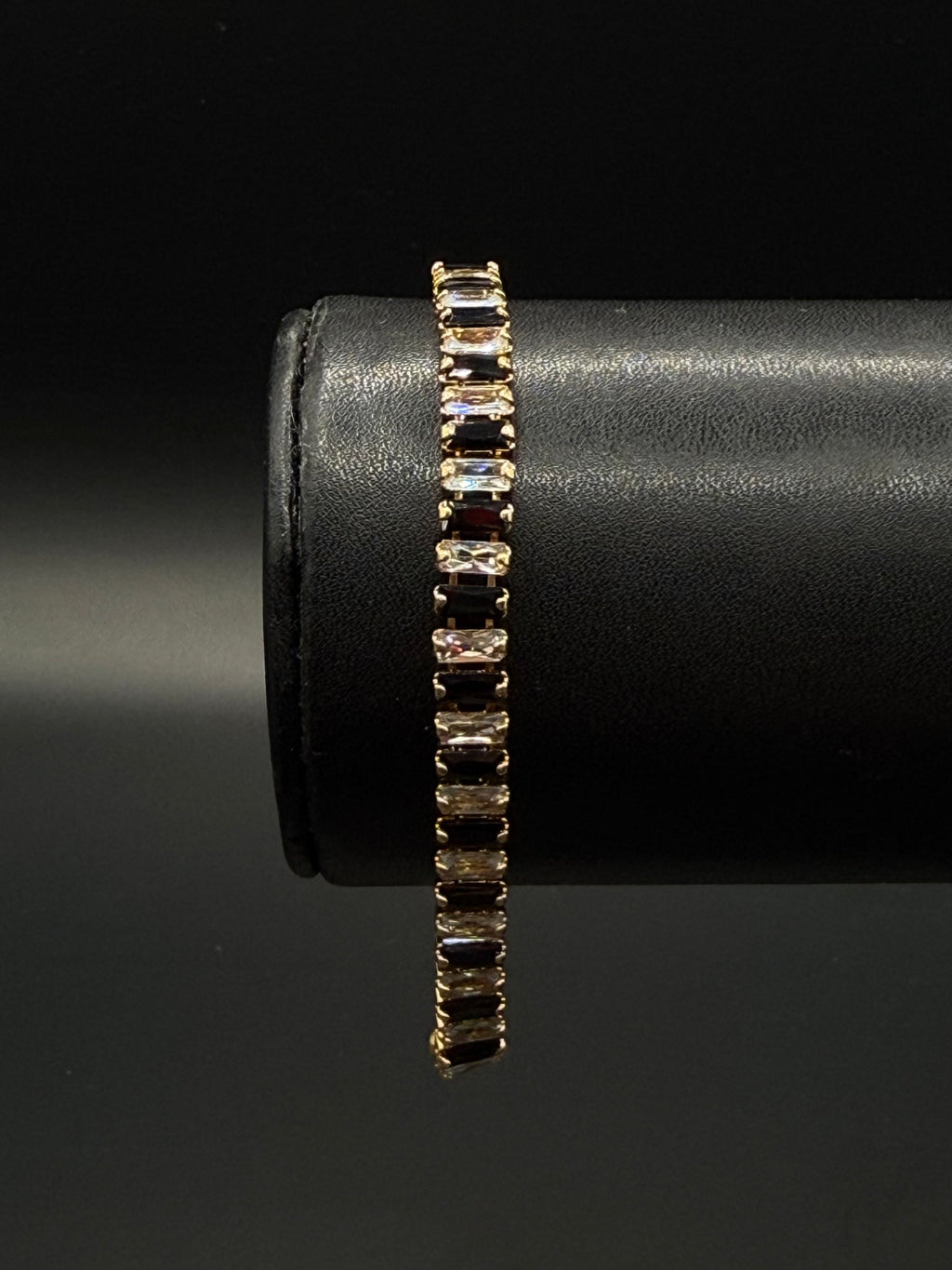 Pulso Baguette Ajustable Zirconias