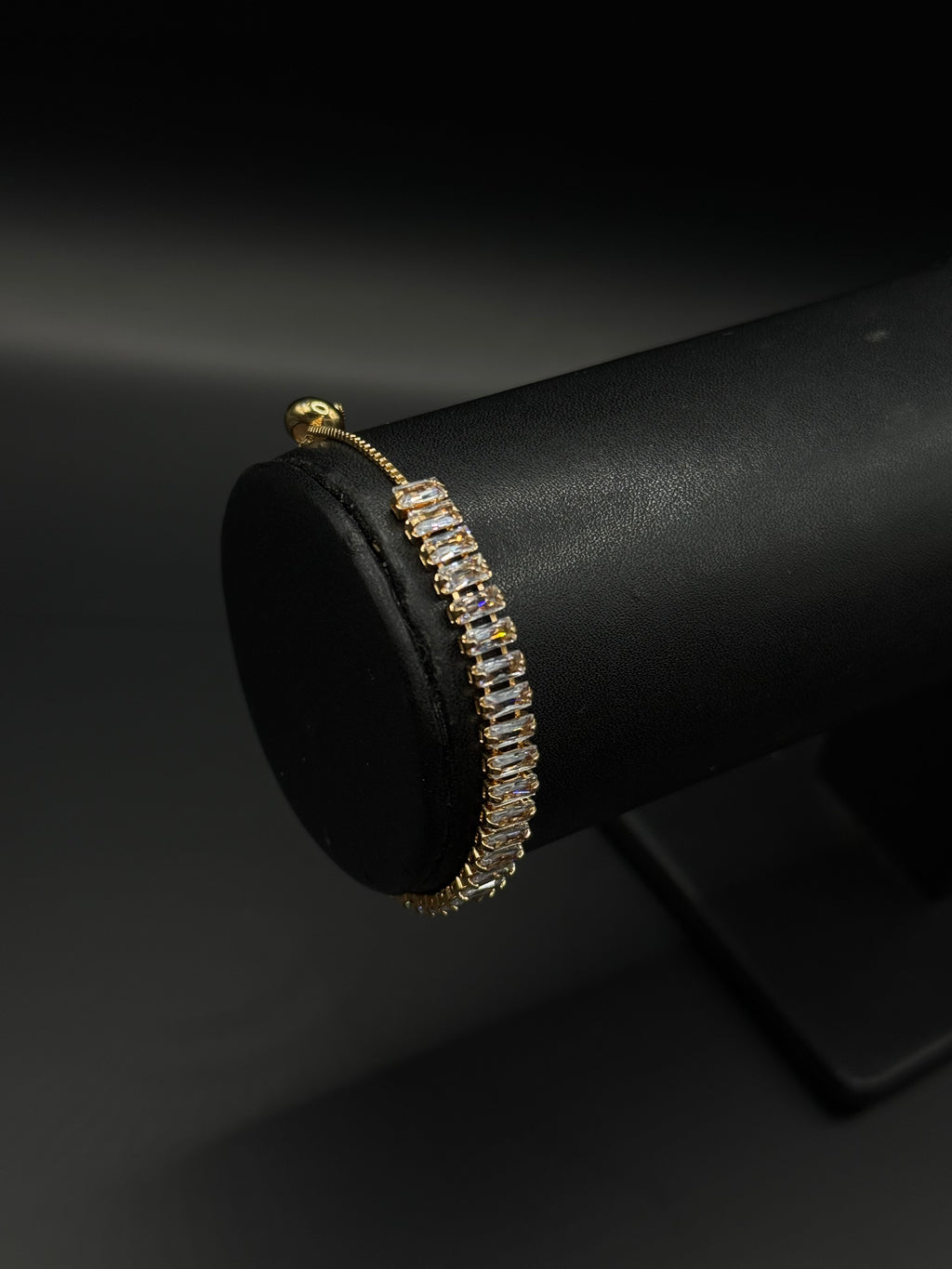 Pulso Baguette Ajustable Zirconias