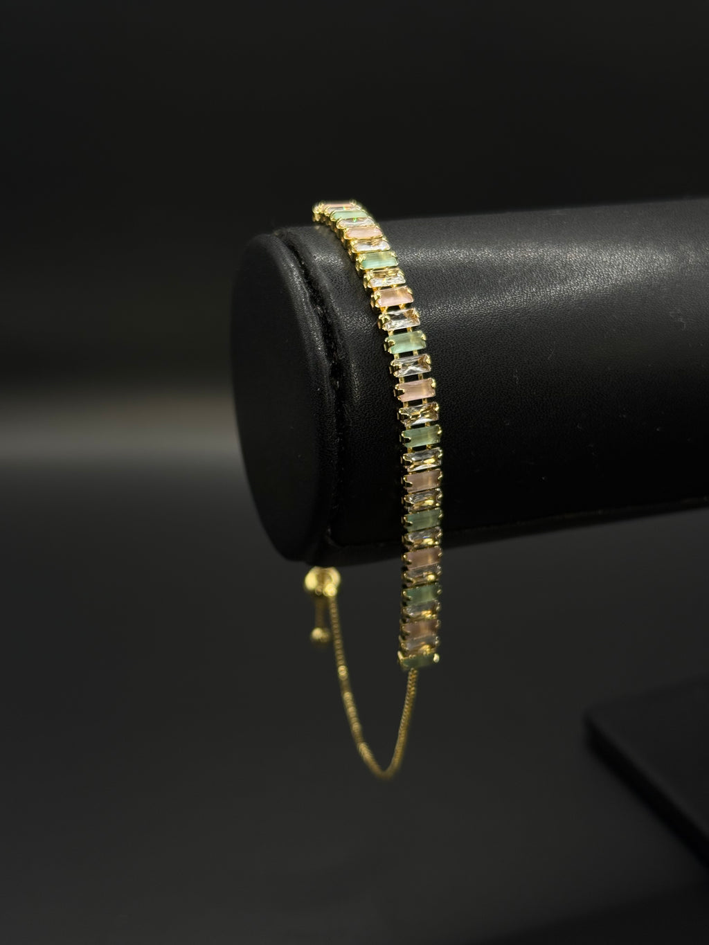 Pulso Baguette Ajustable Zirconias