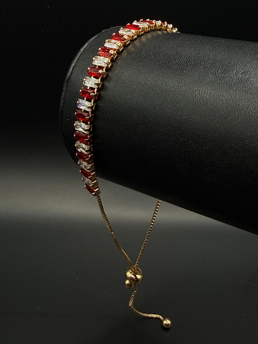 Pulso Baguette Ajustable Zirconias